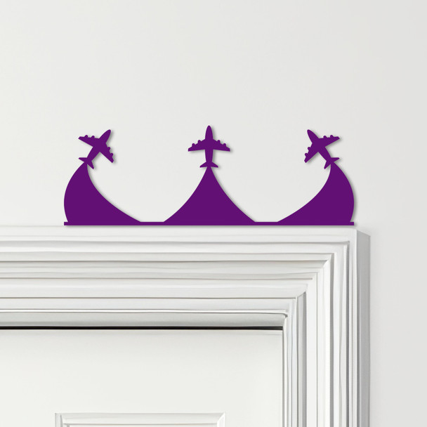 Door Topper Planes Flying Various Colours Top Of Door Frame Decorative Sign