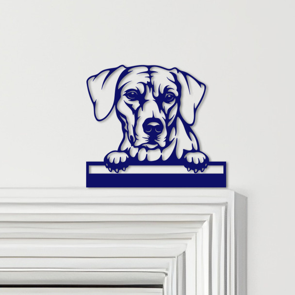 Door Topper Pointer Dog Various Colours Top Of Door Frame Decorative Sign