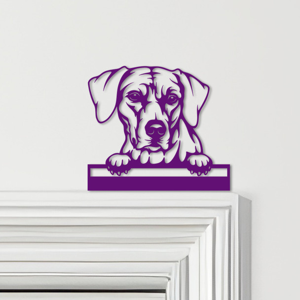 Door Topper Pointer Dog Various Colours Top Of Door Frame Decorative Sign