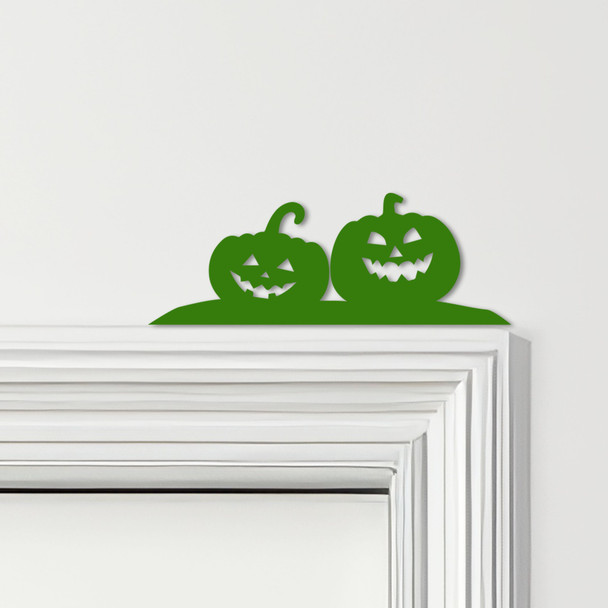 Door Topper Pumpkins Halloween Decor Various Colours Top Of Door Decorative Sign