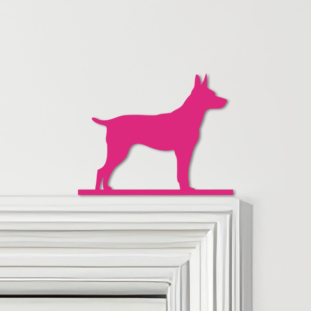 Door Topper Rat Terrier Dog Various Colours Top Of Door Frame Decorative Sign