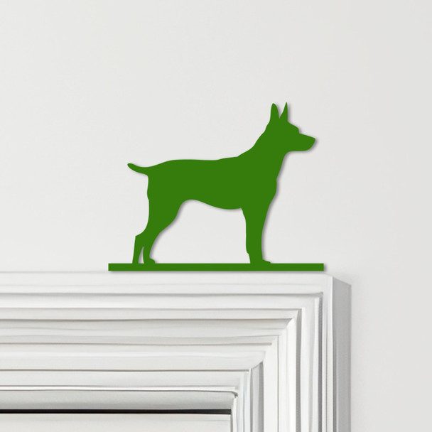 Door Topper Rat Terrier Dog Various Colours Top Of Door Frame Decorative Sign
