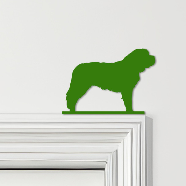 Door Topper Saint Bernard Dog Various Colours Top Of Door Frame Decorative Sign