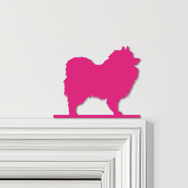 Door Topper Samoyed Dog Various Colours Top Of Door Frame Decorative Sign