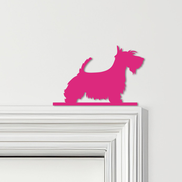 Door Topper Scottish Terrier Dog Various Colours Top Of Door Frame Decor Sign