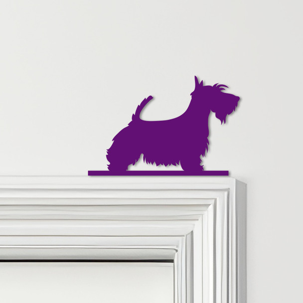 Door Topper Scottish Terrier Dog Various Colours Top Of Door Frame Decor Sign