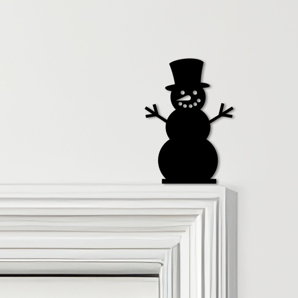 Door Topper Snowman Christmas Decor Various Colours Top Of Door Decorative Sign