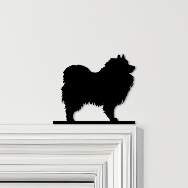 Door Topper Spitz Dog Various Colours Top Of Door Frame Decorative Sign