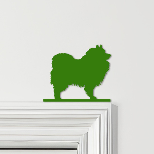 Door Topper Spitz Dog Various Colours Top Of Door Frame Decorative Sign