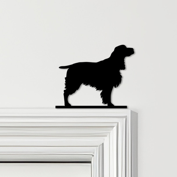 Door Topper Springer Cocker Spaniel Dog Various Colours Decorative Sign