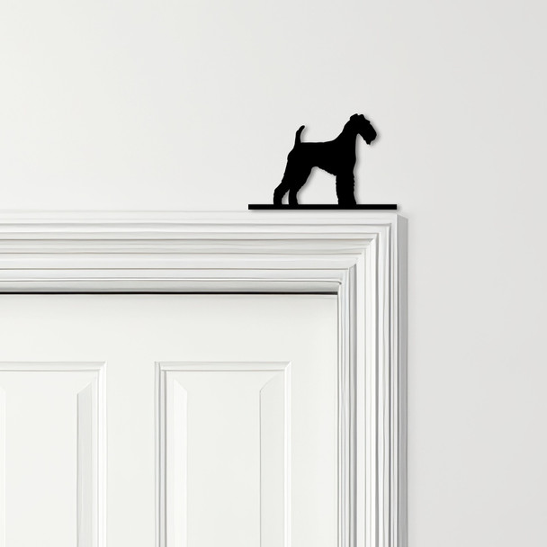 Door Topper Terrier Dog Various Colours Top Of Door Frame Decorative Sign