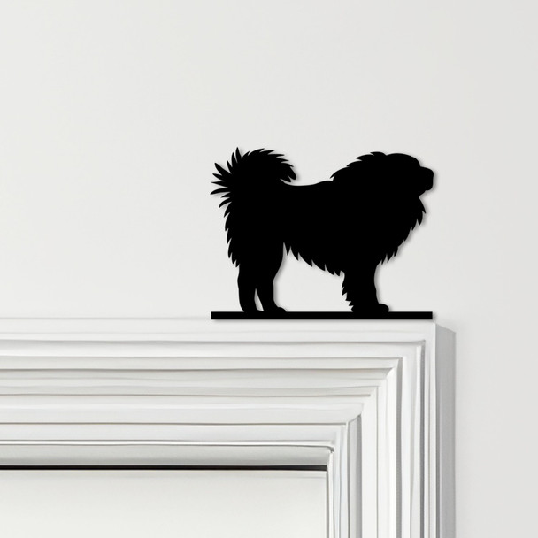 Door Topper Tibetan Mastiff Dog Various Colours Top Of Door Frame Decor Sign