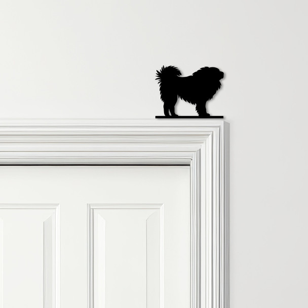 Door Topper Tibetan Mastiff Dog Various Colours Top Of Door Frame Decor Sign