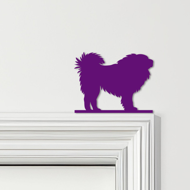 Door Topper Tibetan Mastiff Dog Various Colours Top Of Door Frame Decor Sign