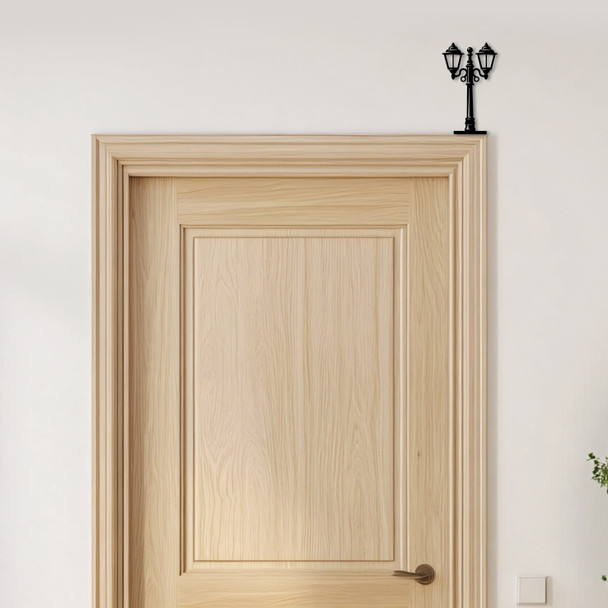 Door Topper Vintage Lamp Post Various Colours Top Of Door Frame Decorative Sign