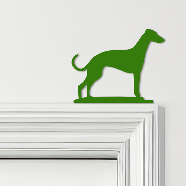 Door Topper Whippet Dog Various Colours Top Of Door Frame Decorative Sign