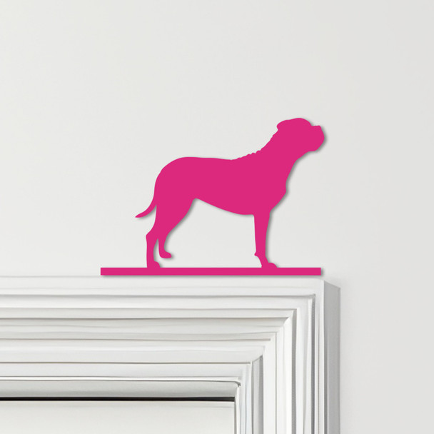 Door Topper Bullmastiff Dog Various Colours Top Of Door Frame Decorative Sign
