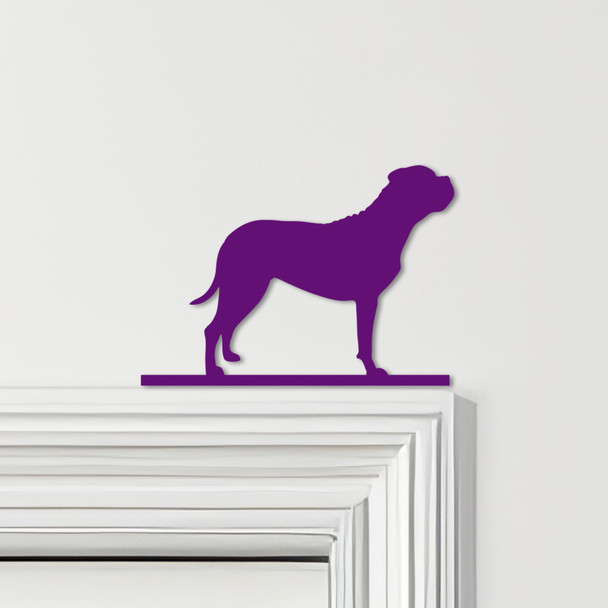 Door Topper Bullmastiff Dog Various Colours Top Of Door Frame Decorative Sign