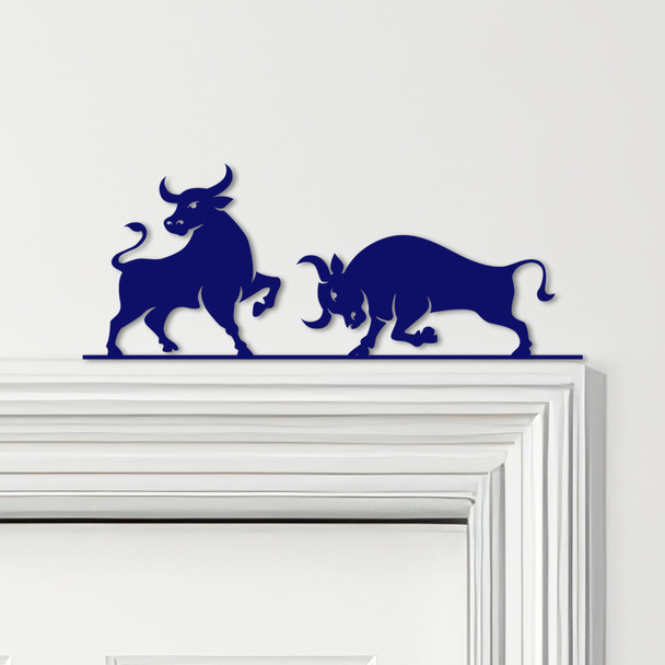Door Topper Bulls Various Colours Top Of Door Frame Decorative Sign