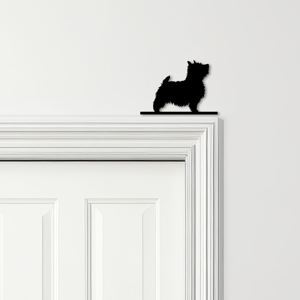 Door Topper Cairn Terrier Dog Various Colours Top Of Door Frame Decorative Sign