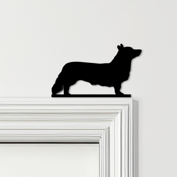 Door Topper Cardigan Welsh Corgi Dog Various Colours Top Of Door Decorative Sign