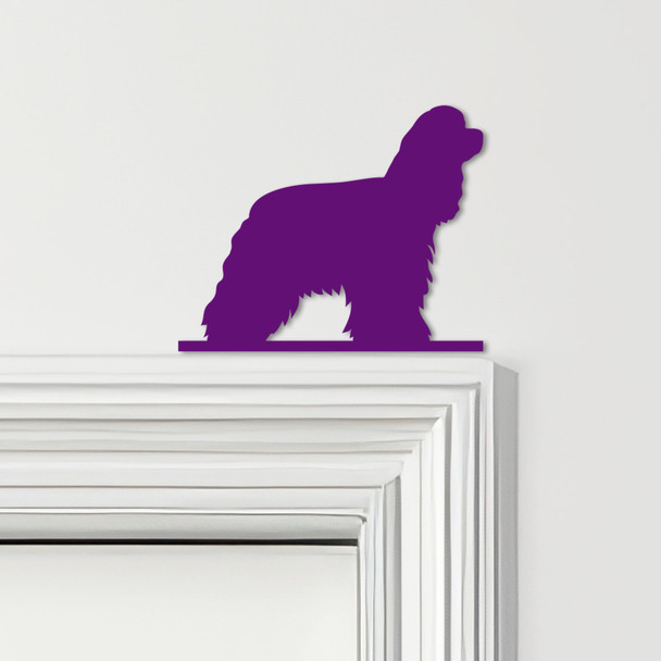 Door Topper American Cocker Spaniel Dog Various Colours Decorative Sign