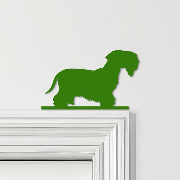 Door Topper Cesky Terrier Dog Various Colours Top Of Door Frame Decorative Sign