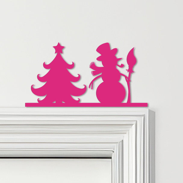 Door Topper Christmas Decor Nativity Scene Various Colours Frame Decor Sign