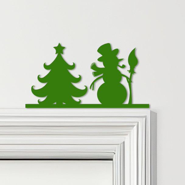 Door Topper Christmas Decor Nativity Scene Various Colours Frame Decor Sign