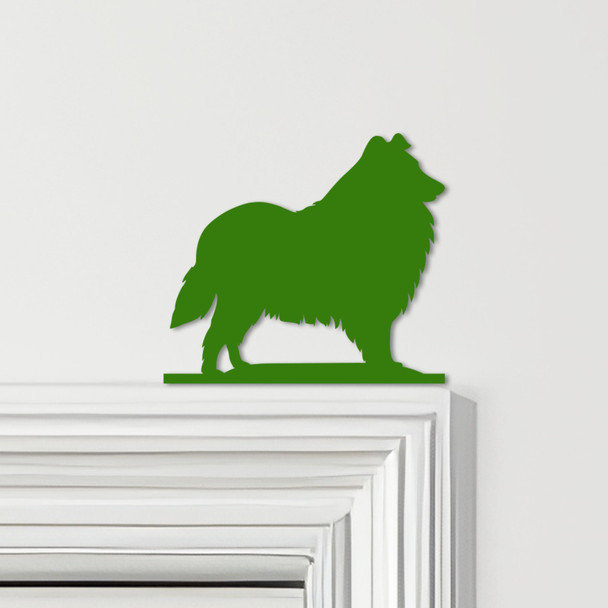 Door Topper Collie Dog Various Colours Top Of Door Frame Decorative Sign