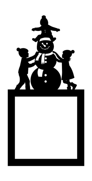 Light Switch Surround Kids Room Snowman Christmas Decor Switch Plate Cover Frame