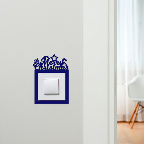 Light Switch Surround Merry Christmas Decor Switch Plate Cover Frame