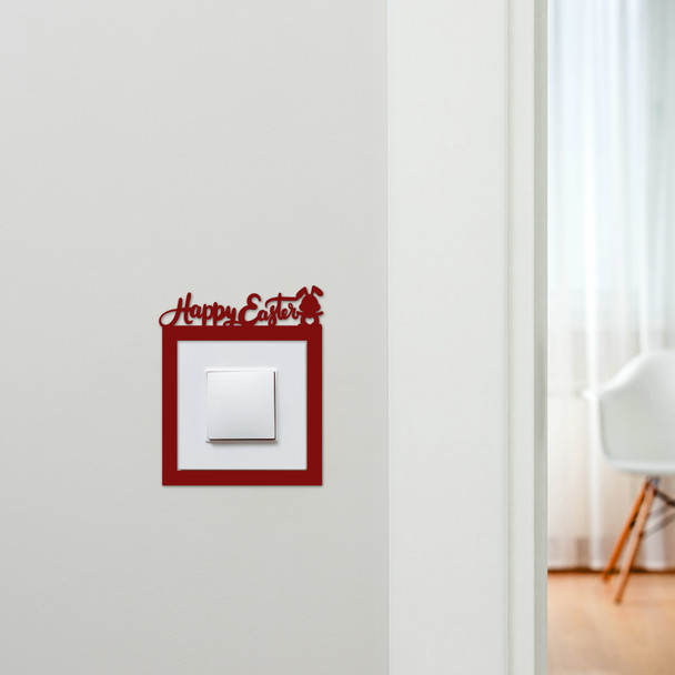 Light Switch Surround Easter Bunny Character Decorative Switch Plate Cover Frame