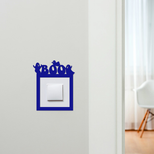 Light Switch Surround Halloween Decor Boo Ghost Decorative Switch Cover Frame