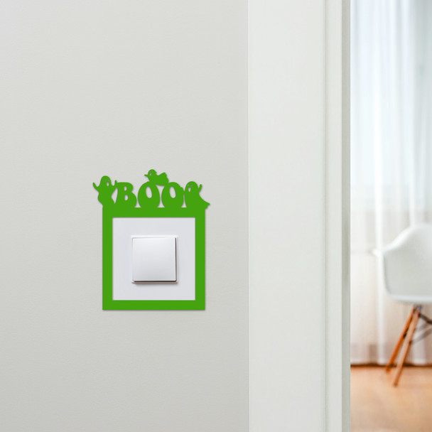 Light Switch Surround Halloween Decor Boo Ghost Decorative Switch Cover Frame