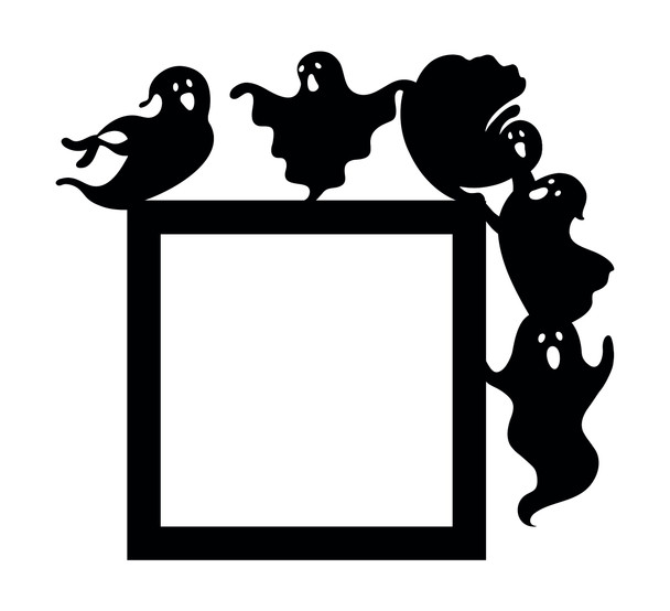 Light Switch Surround Halloween Decor Ghosts Decorative Switch Plate Cover Frame