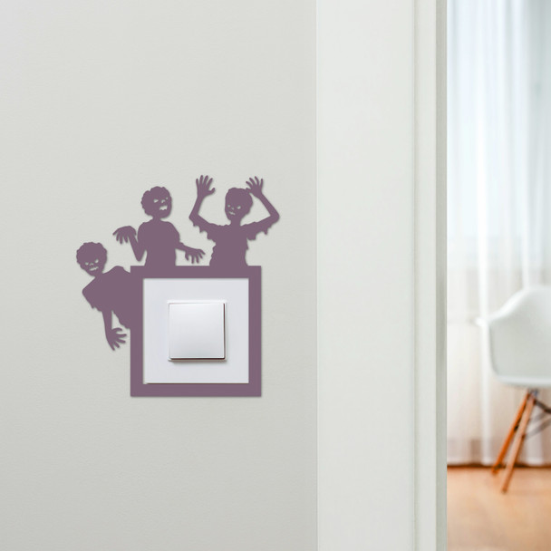 Light Switch Surround Zombies Halloween Decor Switch Plate Cover Frame