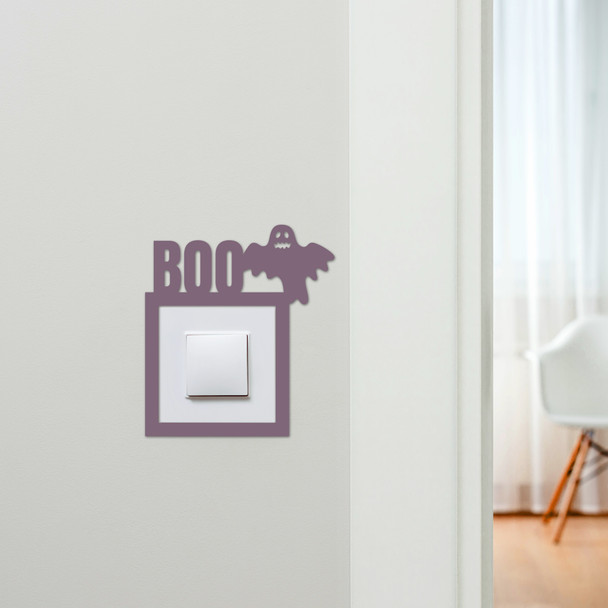 Light Switch Surround Boo Ghost Halloween Decor Switch Plate Cover Frame