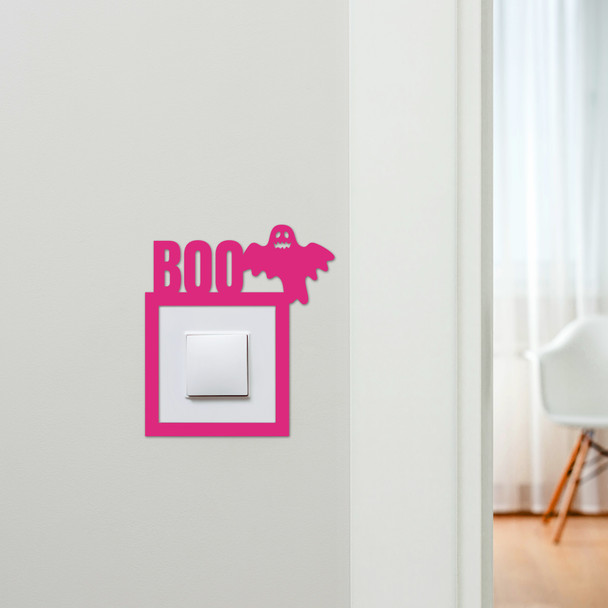 Light Switch Surround Boo Ghost Halloween Decor Switch Plate Cover Frame