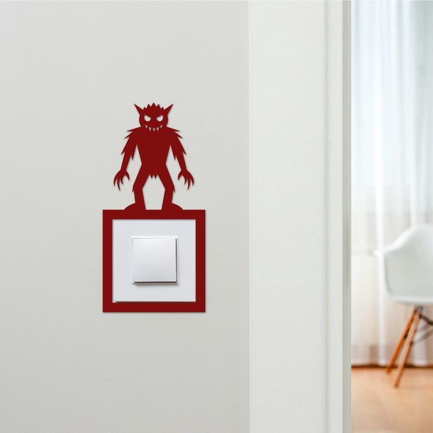 Light Switch Surround Monster Scary Halloween Decor Switch Plate Cover Frame