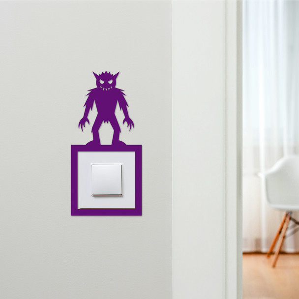 Light Switch Surround Monster Scary Halloween Decor Switch Plate Cover Frame