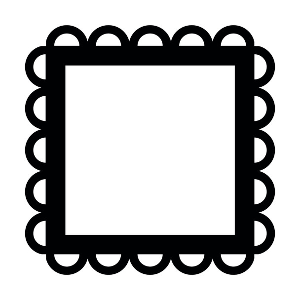 Light Switch Surround Geometric Frame Design 2 Decorative Switch Cover Frame