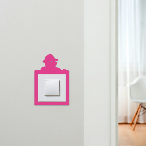 Light Switch Surround Burglar Thief Decorative Switch Plate Cover Frame