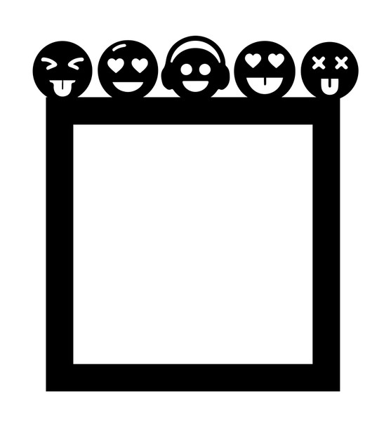Light Switch Surround Emojis Kids Room Decorative Switch Plate Cover Frame