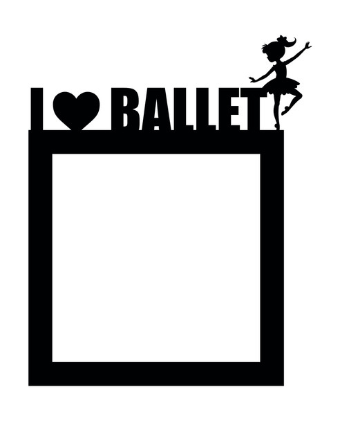 Light Switch Surround Love Ballet Kids Room Decorative Switch Plate Cover Frame