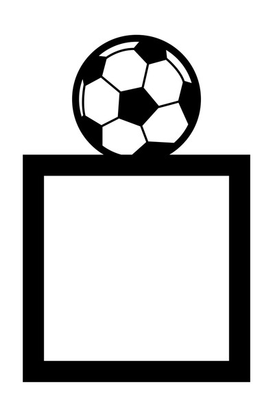 Light Switch Surround Football Soccer Ball Kids Room Decor Switch Cover Frame