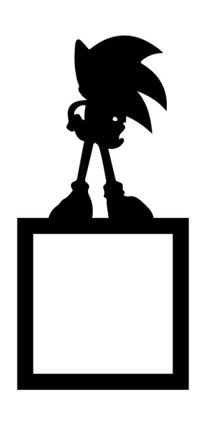 Light Switch Surround Sonic The Hedgehog Kids Room Decorative Switch Cover Frame