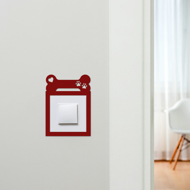 Light Switch Surround Dog Bone Decorative Switch Plate Cover Frame