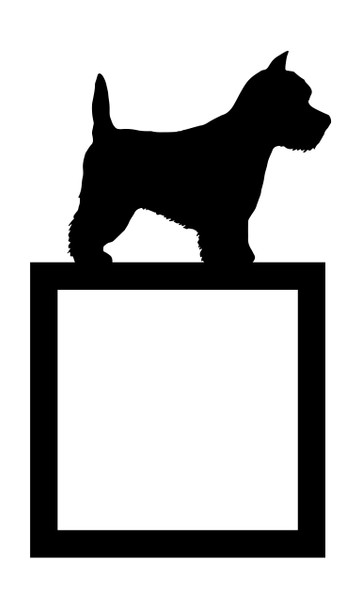 Light Switch Surround West Highland Terrier Dog Decorative Switch Cover Frame