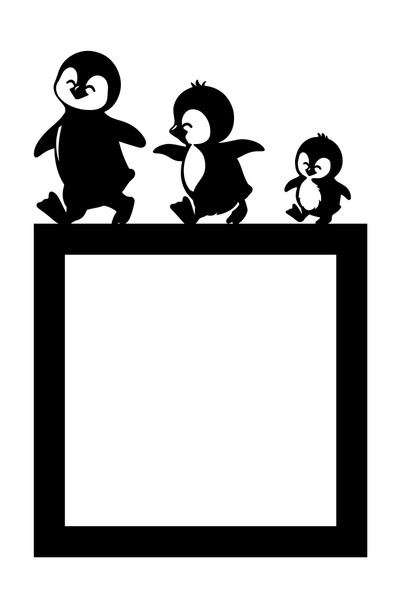 Light Switch Surround Penguins Decorative Switch Plate Cover Frame